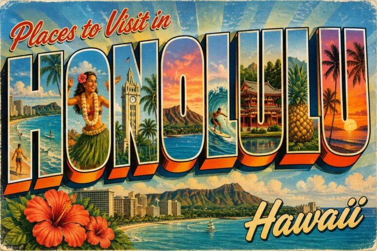 Tärkeimmät vierailukohteet Honolulussa, Havaijilla